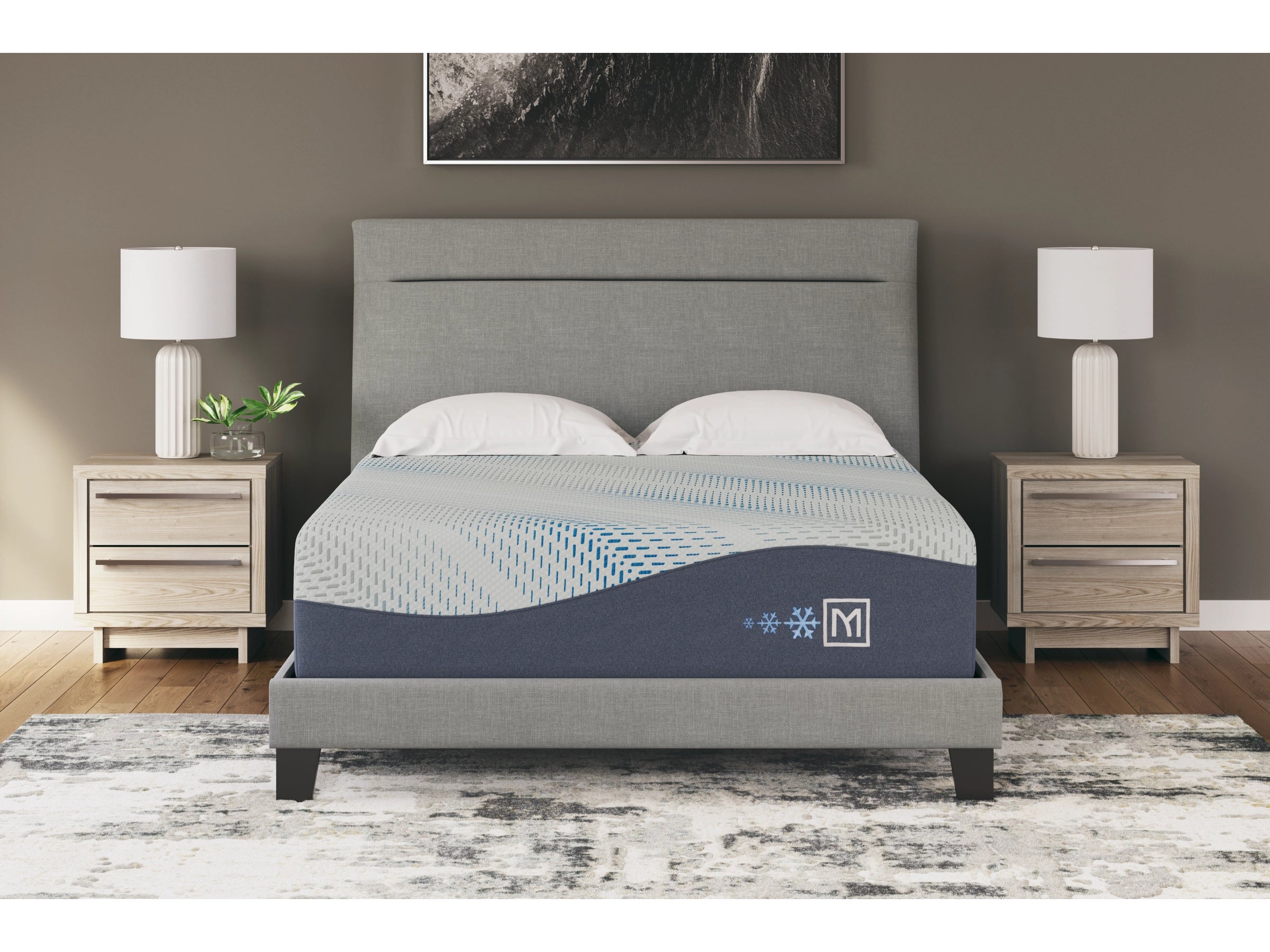 ASHLEY 14" GEL MEMORY FOAM MATTRESS