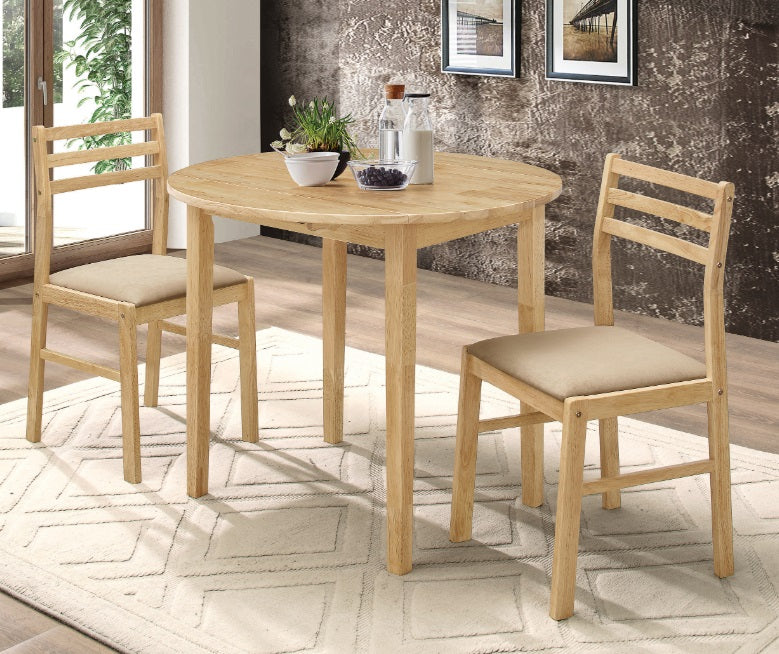 3 Piece Dinette Set w/ Drop Leaf