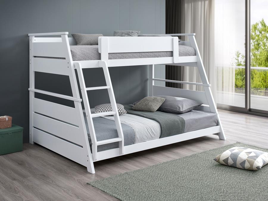 Holden Wood Veneer Twin Over Full Bunk Bed PRE ORDER