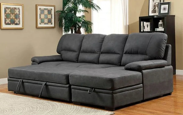 Sectional Pull out bed w/storage