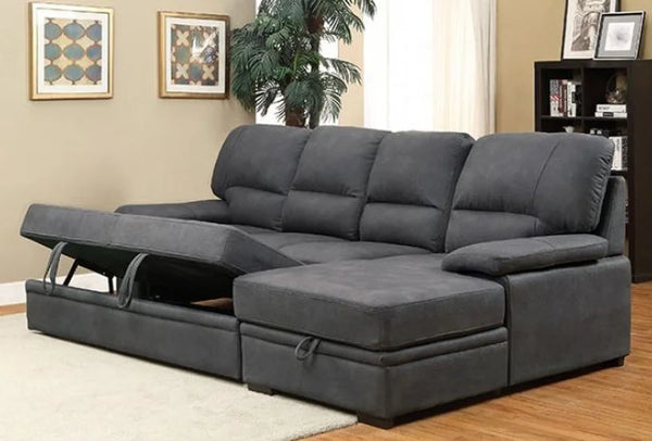 Sectional Pull out bed w/storage