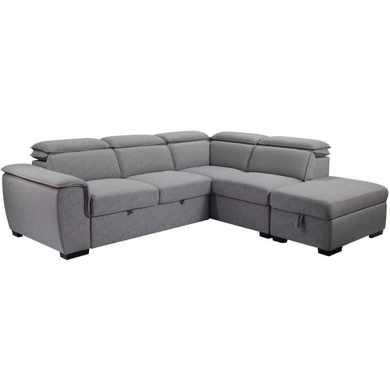 Fabric Sleeper Sectional