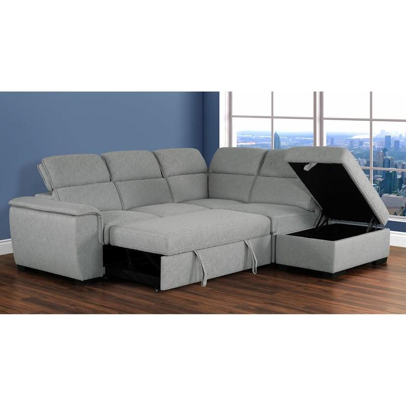 Fabric Sleeper Sectional