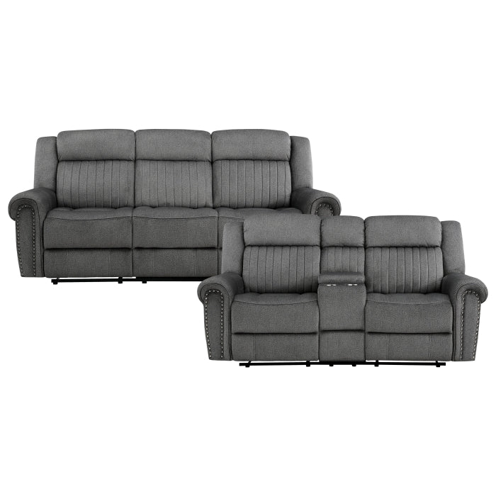 2pc Set: Sofa, Love