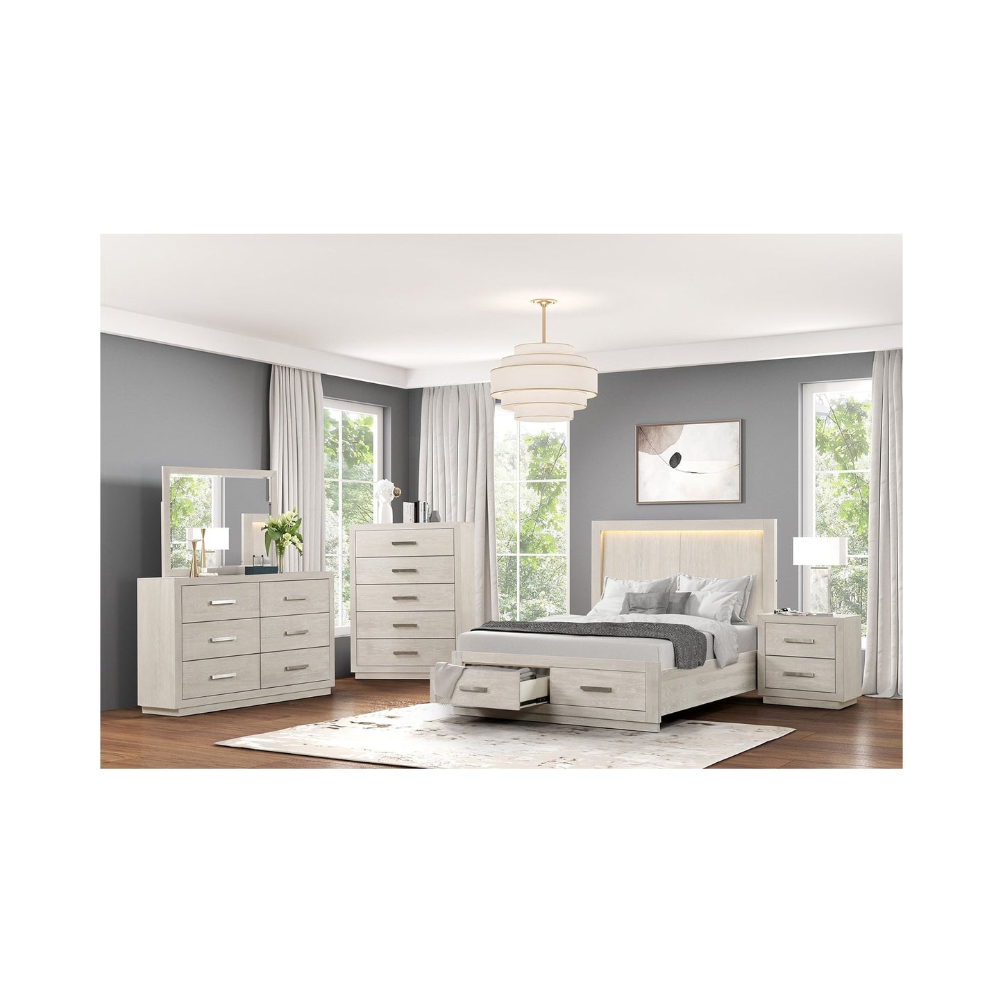 Queen Bedroom 4PC Set