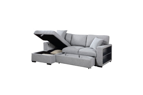 Sectional Pull out Bed with  storage