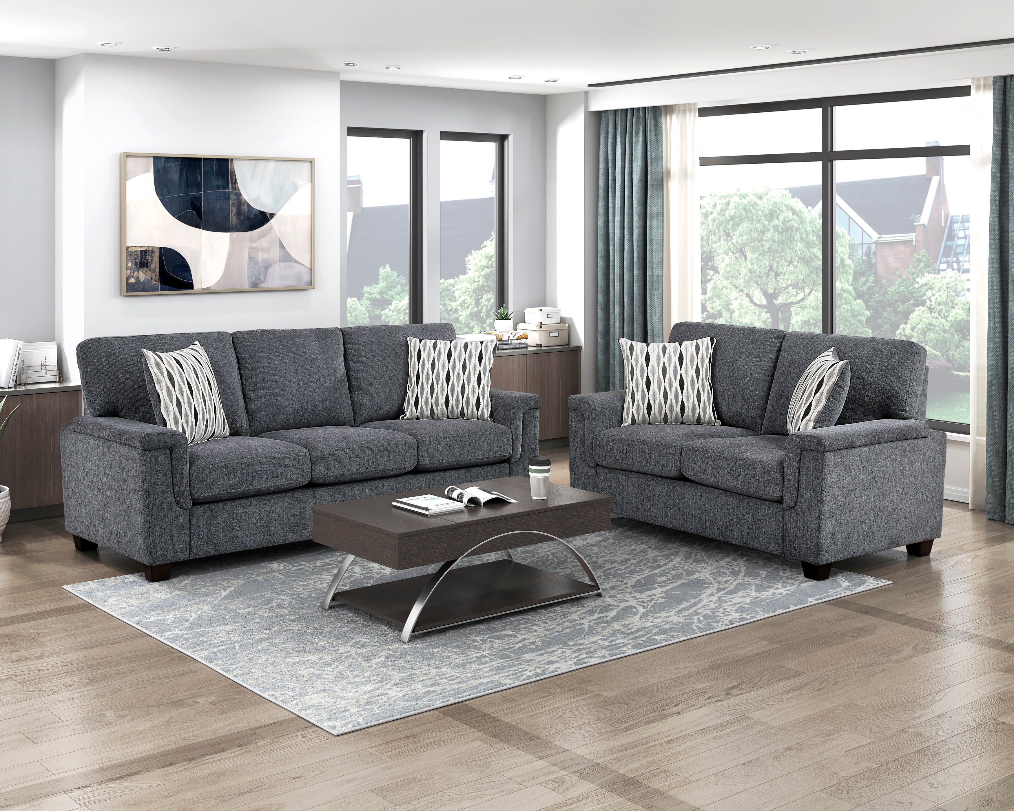 Sofa and Loveseat Package