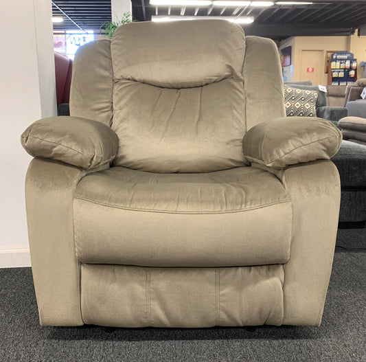 Power Recliner w/ Power Headrest - Mushroom