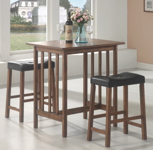 3 Piece Counter Height Dinette Set