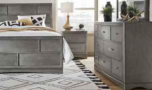 Toronto 4 Piece Bedroom Set - Gray