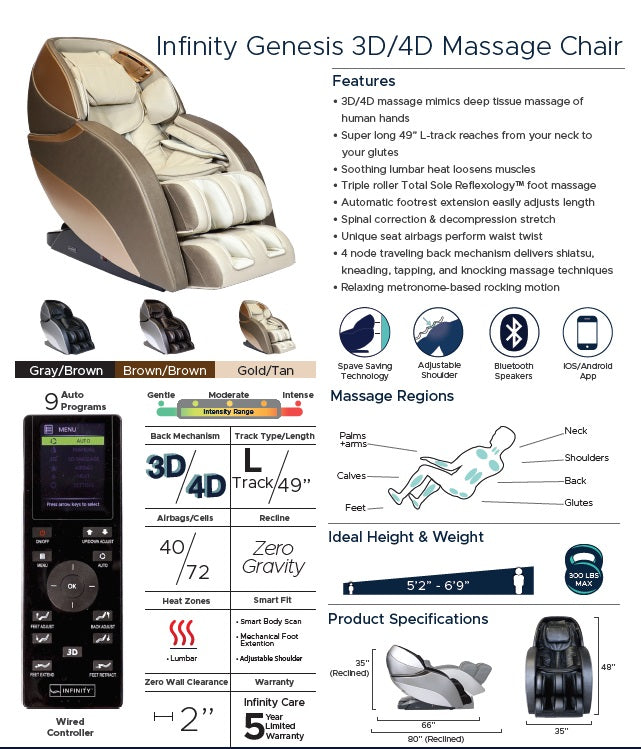 Infinity Genesis Massage Chair